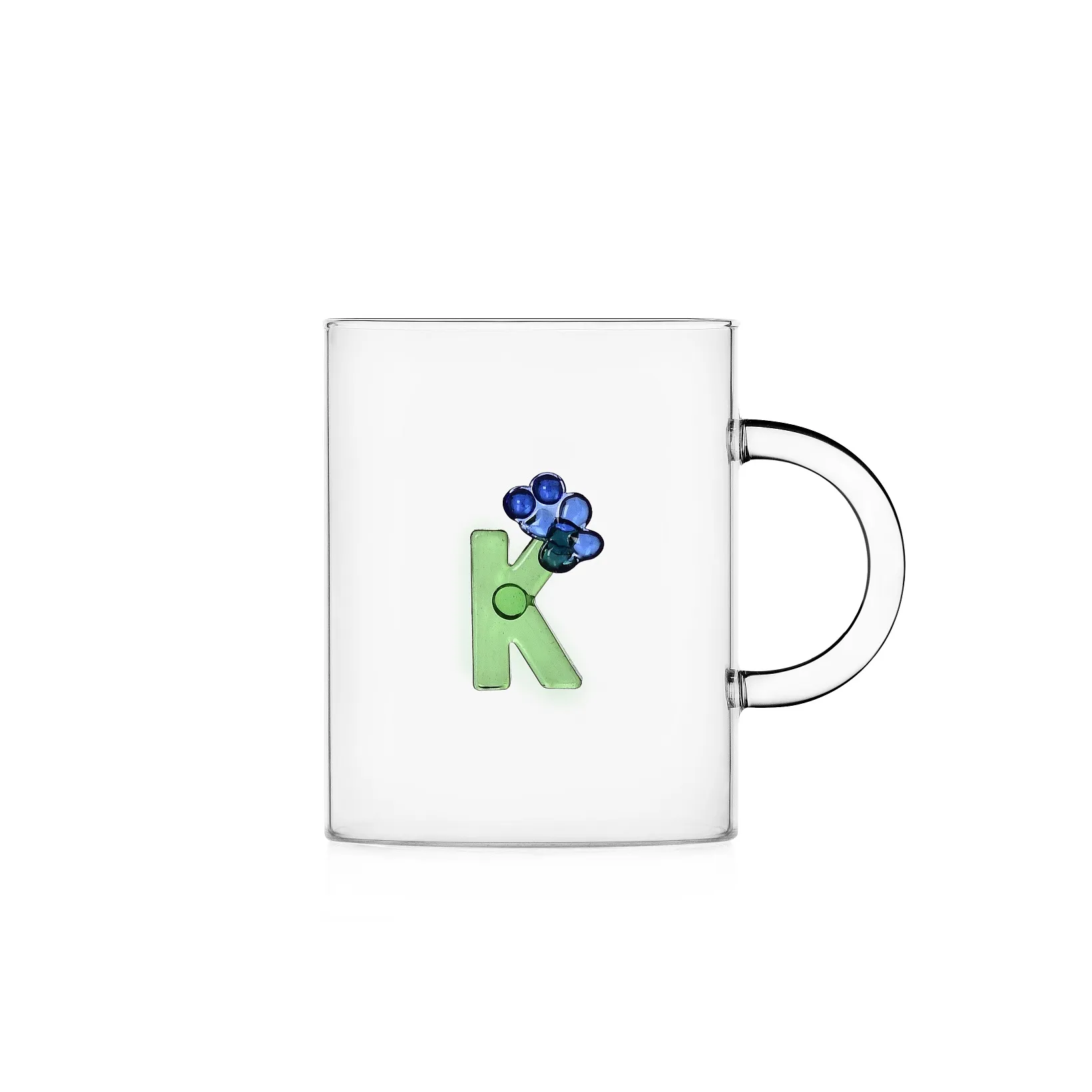 Mug Ichendorf Greenwood Collection Flowery Alphabet Letter K